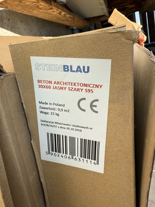 Beton architektoniczny Steinblau