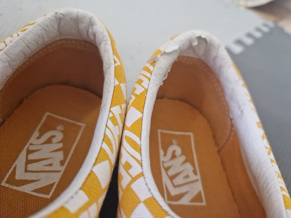Trampki żółte vans
