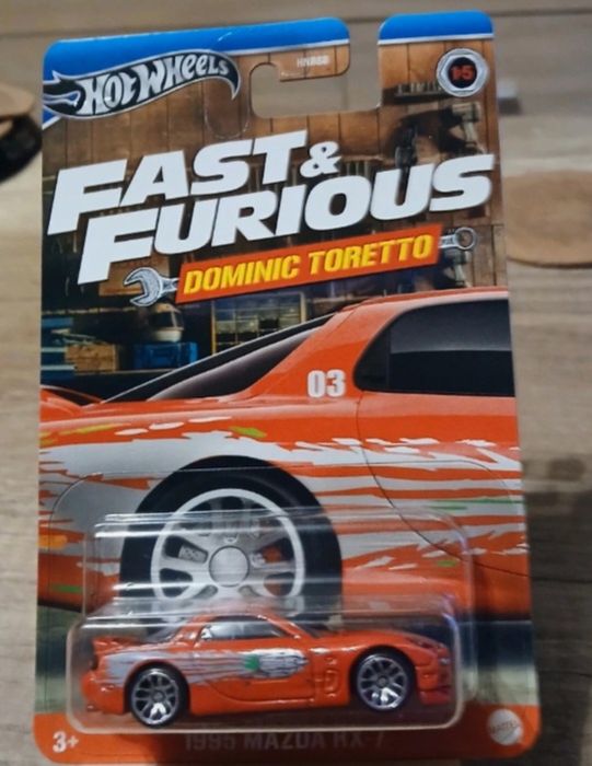 Mazda rx-7 fast & furious hot wheels