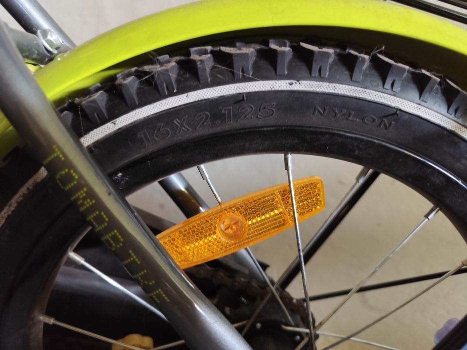 Rower chłopięcy z koszykiem