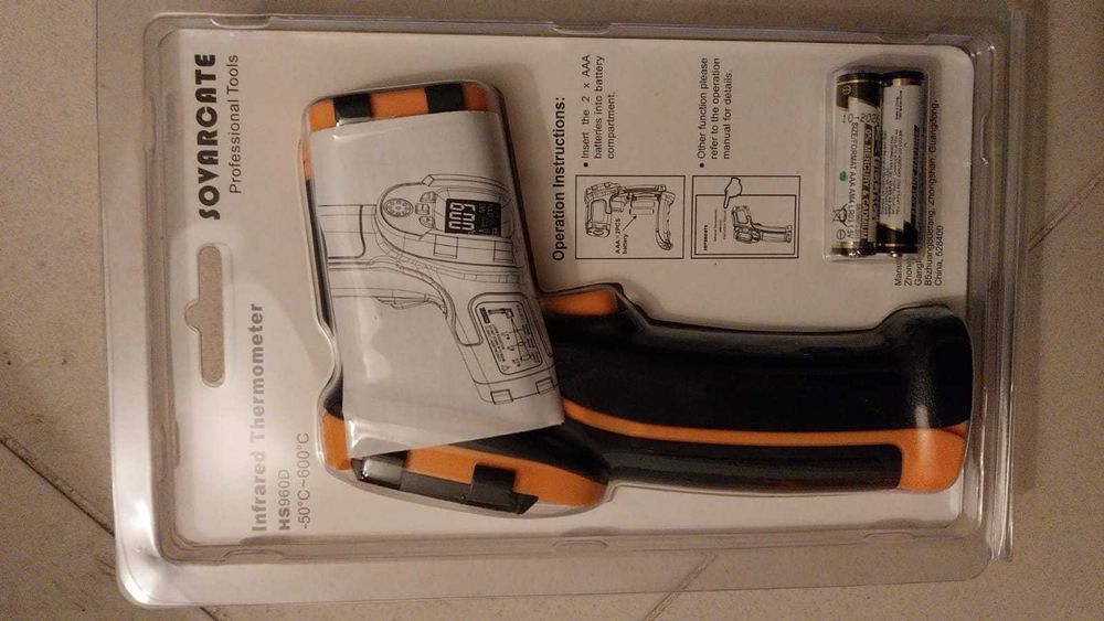 Termómetro Infravermelhos HS960D