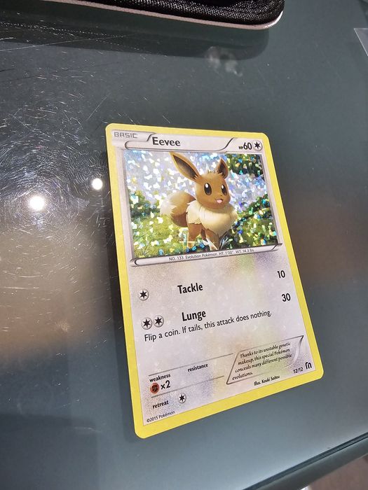 Eevee 12/12 Holo 2015 Promo McDonald's Pokémon