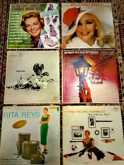 Vinil- Jazz, Blues, Funk, Soul- Womens (3)