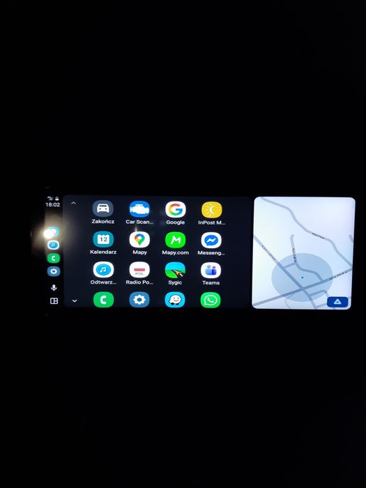 10-calowy odtwarzacz multimedialny Android Auto Carplay kamera cofania