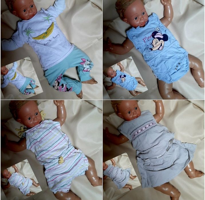 Zestaw roz 74/80 50 sztuk mega paka komplet dziewczynka wyprawka