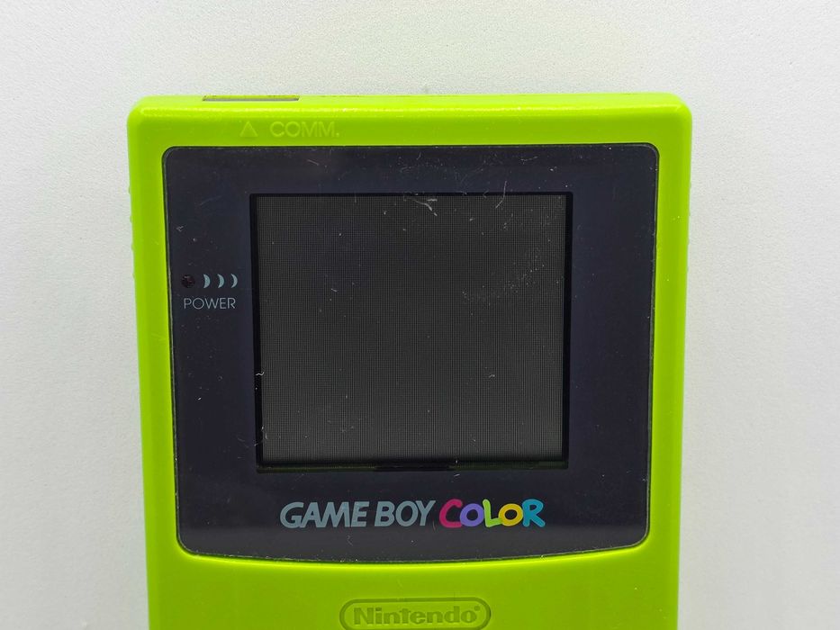 Konsola Nintendo Game Boy Color zielona zestaw pudełko