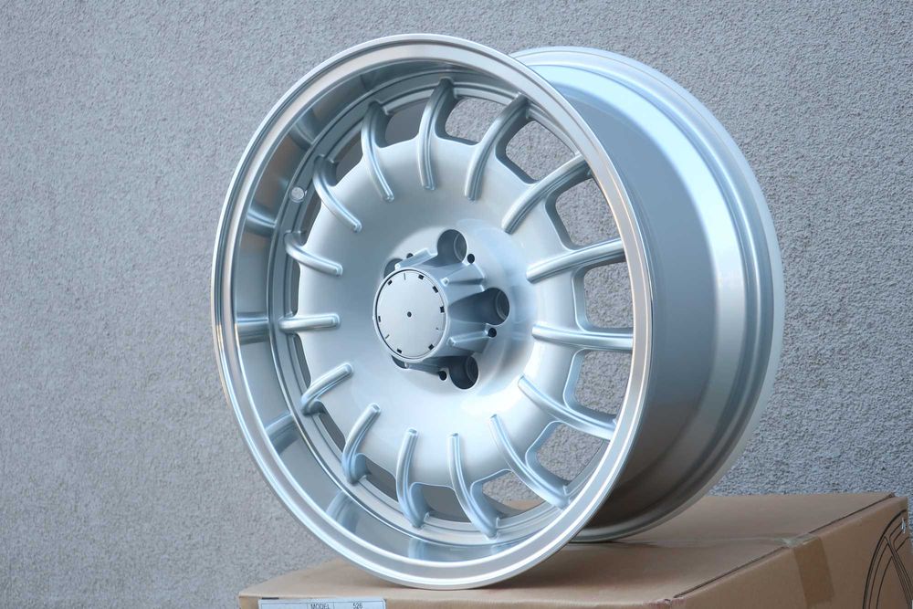 FELGI alu 17 5x112 x8 barock mercedes - benz w124 w123 w201 w126 r107 w126 w116 w115 RANT POLEROWANY