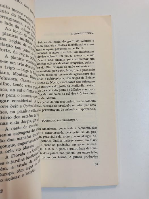 A economia do E.U.A., de Pierre George