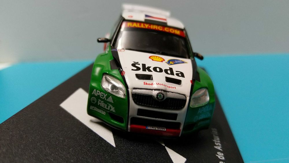 Skoda Fabia S2000 #6: Winner Rally Príncipe Astúrias 2009, Altaya 1/43