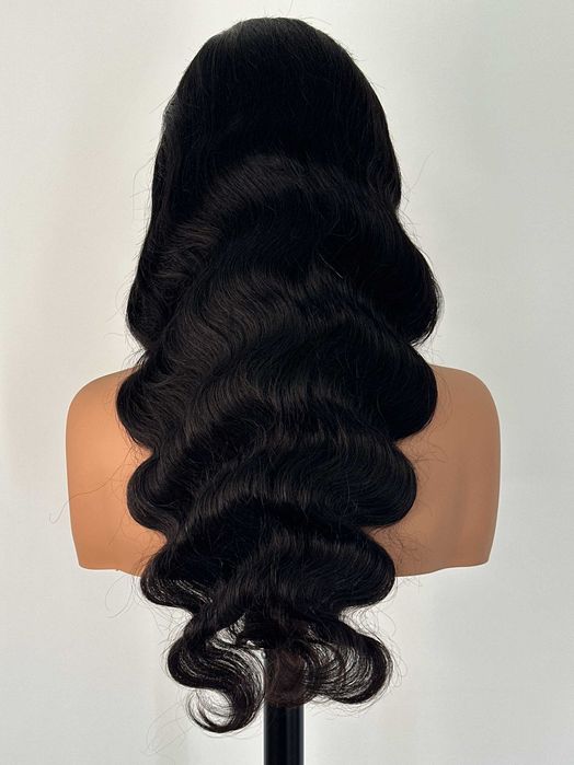 Peruca 100% cabelo humano /180% density Body Wave 26inch