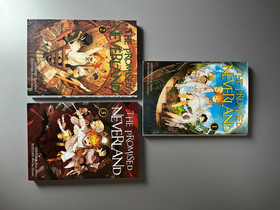 mangi the promised neverland tomy 1-3