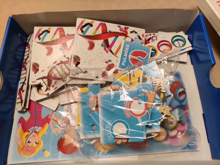 Jogo educativo - o corpo humano - clementoni