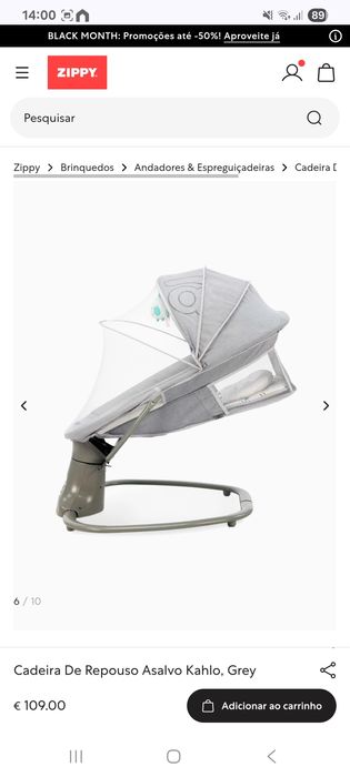 Cadeira Bebê De Repouso Asalvo Kahlo