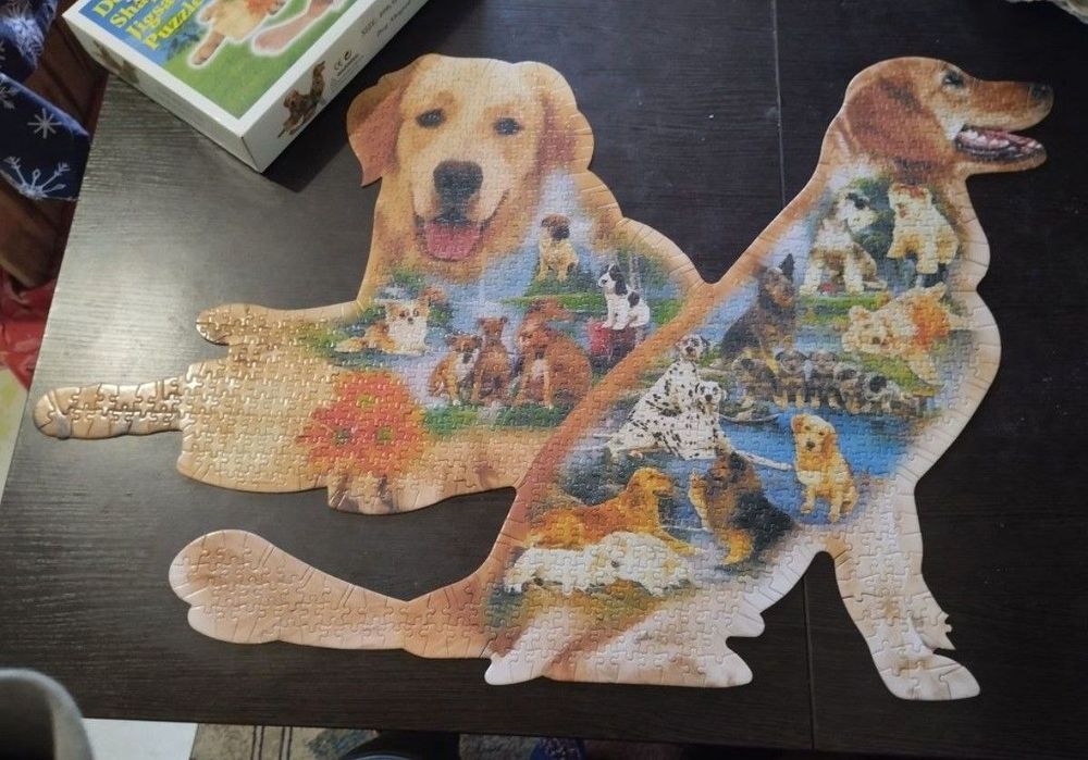 Пазли картонні б/у