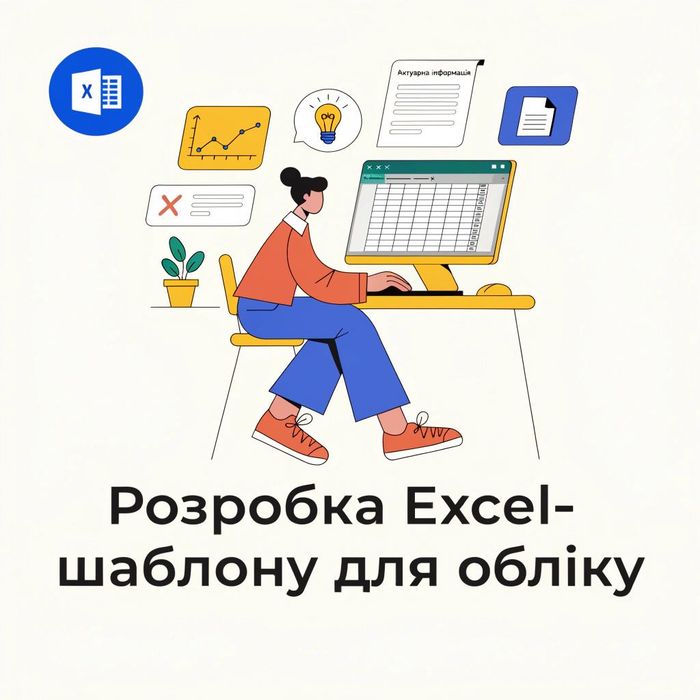 Розробка Excel-таблиць під бізнес: облік, звіти, автоматичні розрахунки
