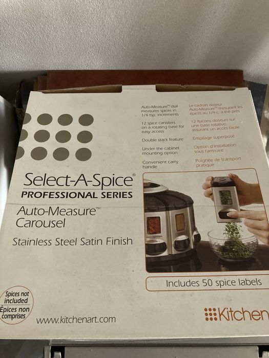 Dispensador de especiarias profissional Novo