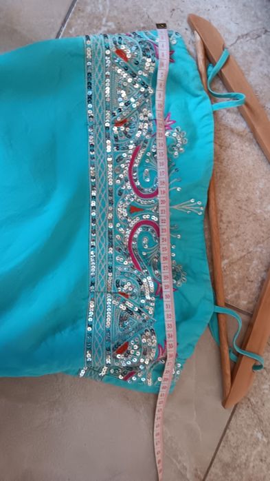 Lniana sukienka Warehouse r.38