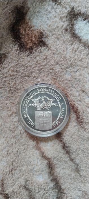 200000zł rocznica konstytucji 1991r srebrna polska moneta
