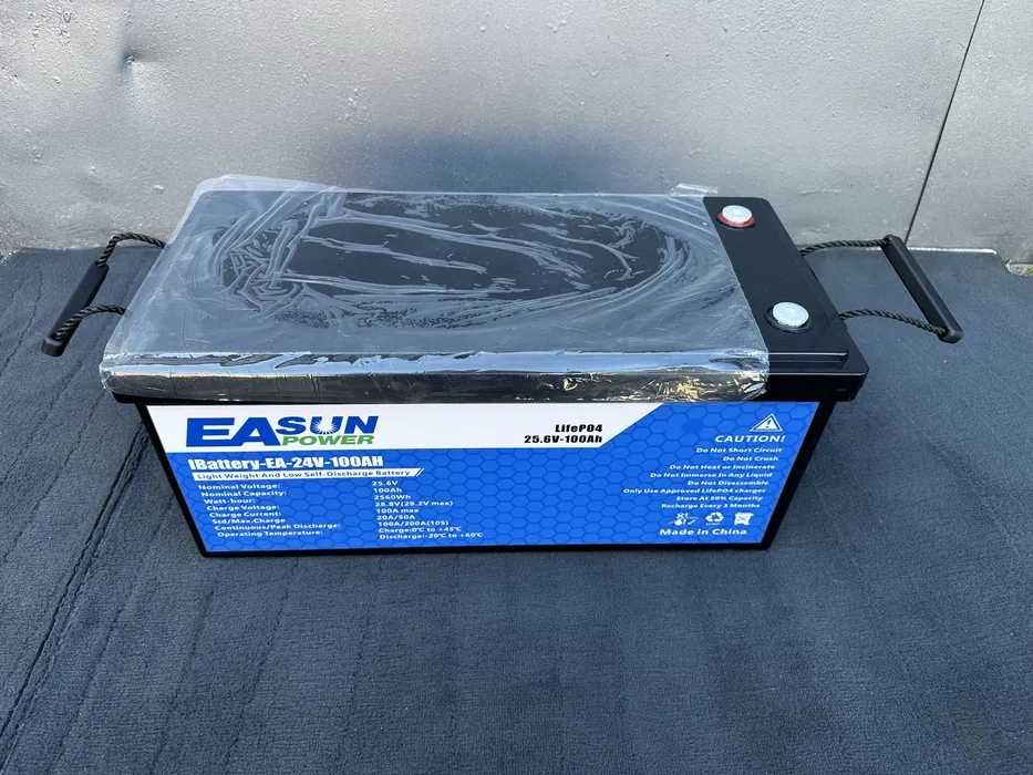 Аккумулятор LiFePO4 BMS PowMR EASUN VariCore CheaPig 24V 48V 100 200AH