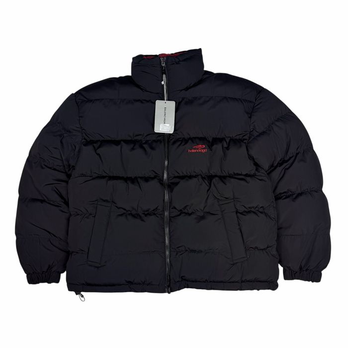 Дутый oversize пуховик Balenciaga дутий курточка баленсиага