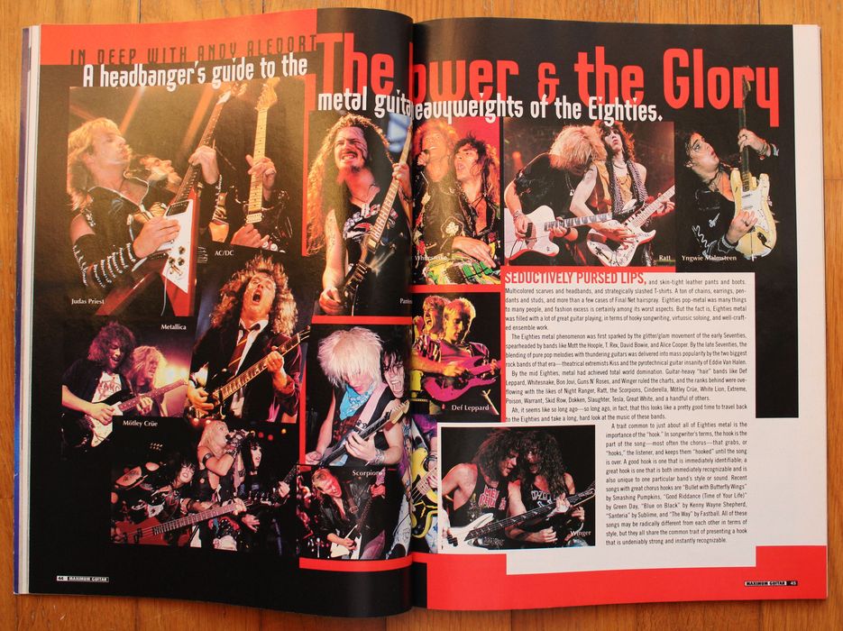 Revista Maximum Guitar, Outubro 1998