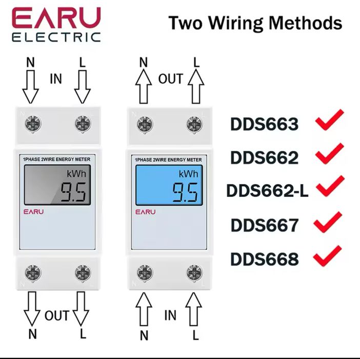 Contador para Quadro Eletrico - Condominios - 220v/50hz
