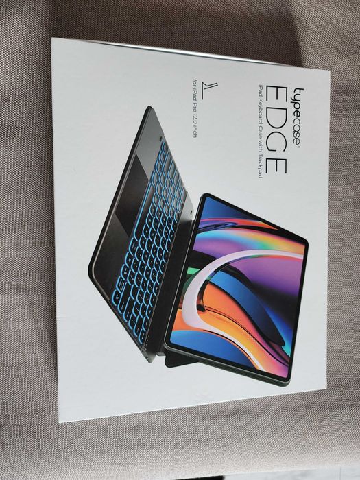 Typecase Edge - iPad Pro 12.9" Keyboard Case with Trackpad (Open Box)