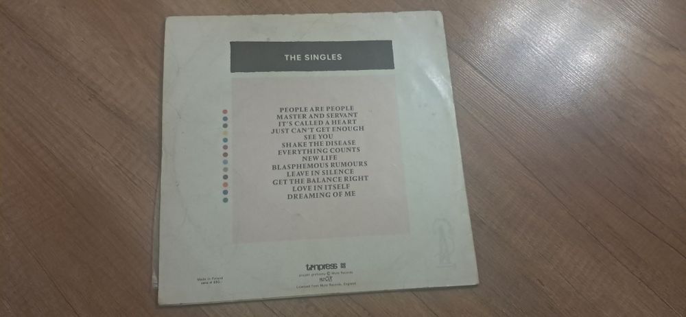 Vinyl Depeche Mode The singles 81-85.Oryginał.Rok 1983