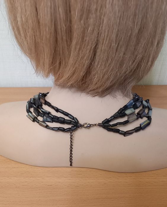 Ожерелье парламутр натуральный