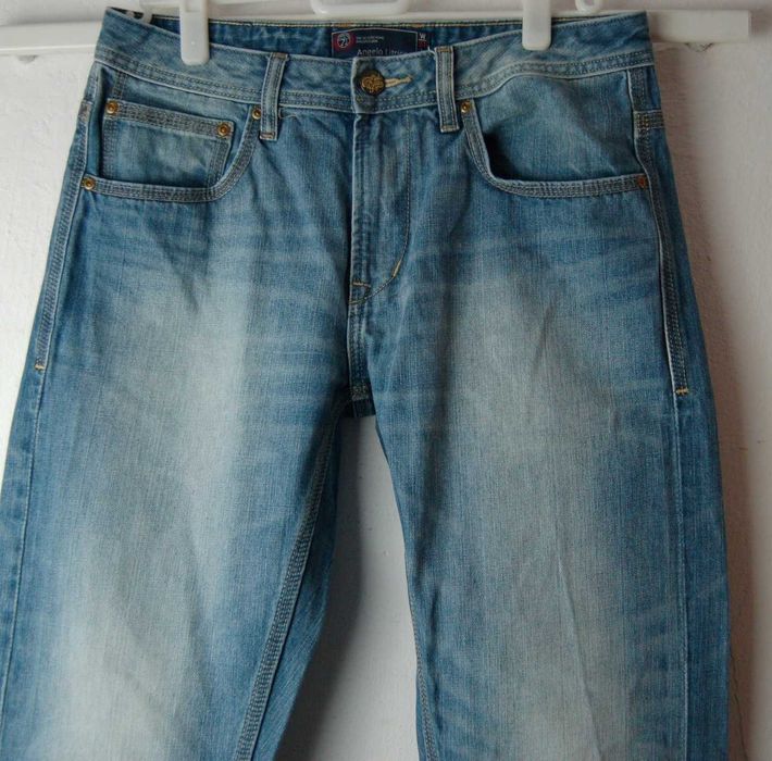 C and A ,A LITRICO W33 L34 pas 82 jeansy męskie proste