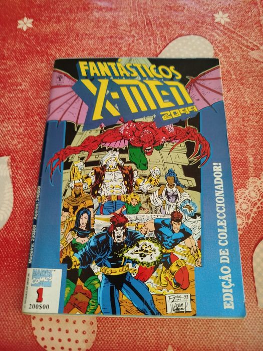 Lote BD Homem-Aranha 2099 + X-Men 2099 (Marvel Brasil / Portugal) – 10 Livros