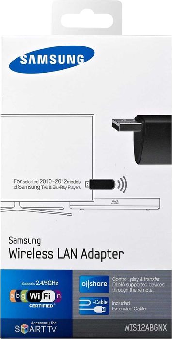 Adaptador Wi-Fi Samsung WIS12ABGNX Original para Smart TV (2010-2012)