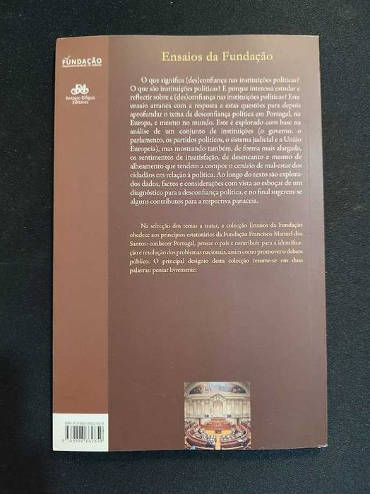 (Env. Incluído) Confiança nas Instituições Políticas de Ana Maria