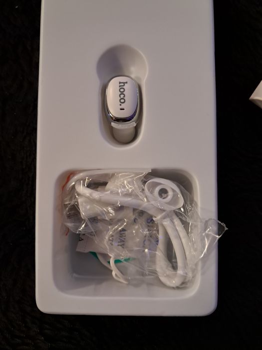 Наушник Bluetooth-гарнитура HOCO Mia mini E54 белая White