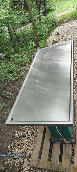 Stół zabiegowy stal nierdzewna elektryczny
