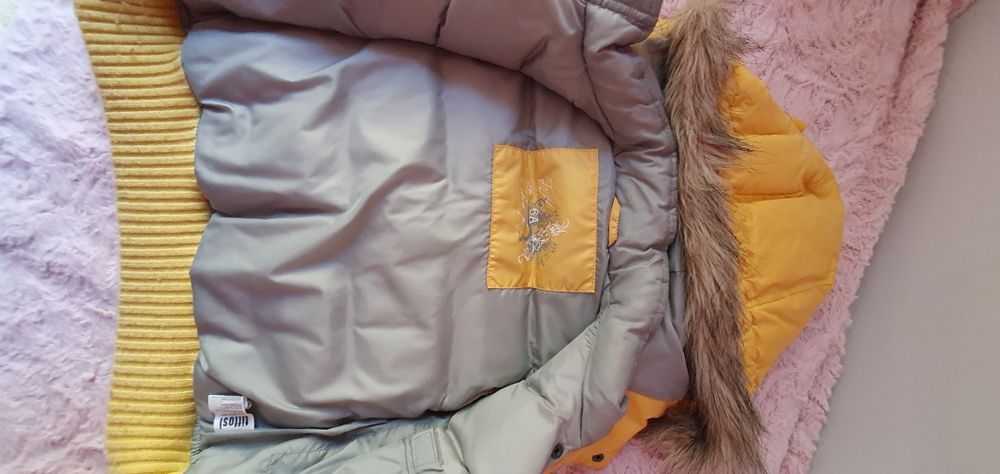 Coletes amarelo tiffosi 6 anos 1 salmão  4/5 anos zippy