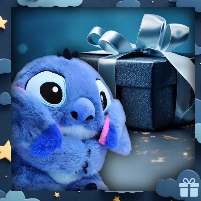 maskotka lilo stitch pluszak uspokajający miś szumiś oddychający