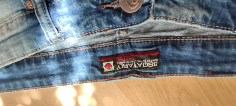 Spodnie jeansowe krótkie 96pas DSquatard, Wrocław