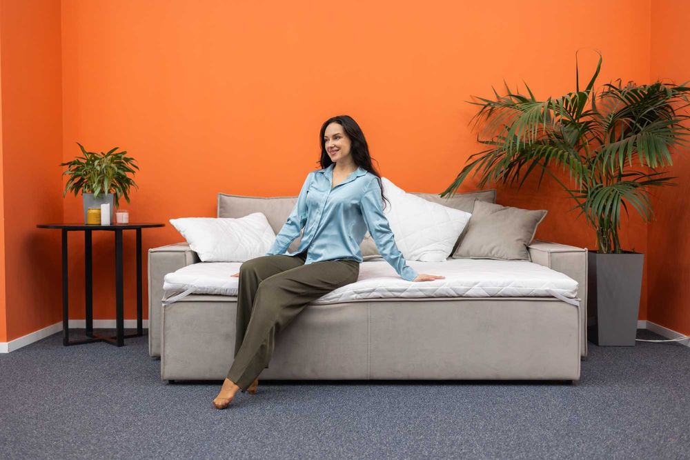 Тонкий матрац на диван! Ортопедичний матрас! Топер-футон!Матрац!Матрас