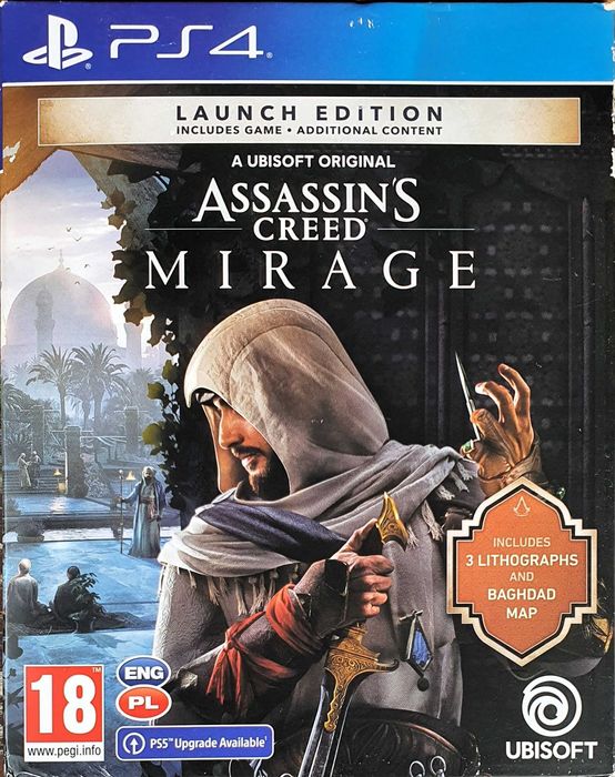 ASSASSIN'S CREED MIRAGE Launch Edition PL Playstation 4 PS4 PS5