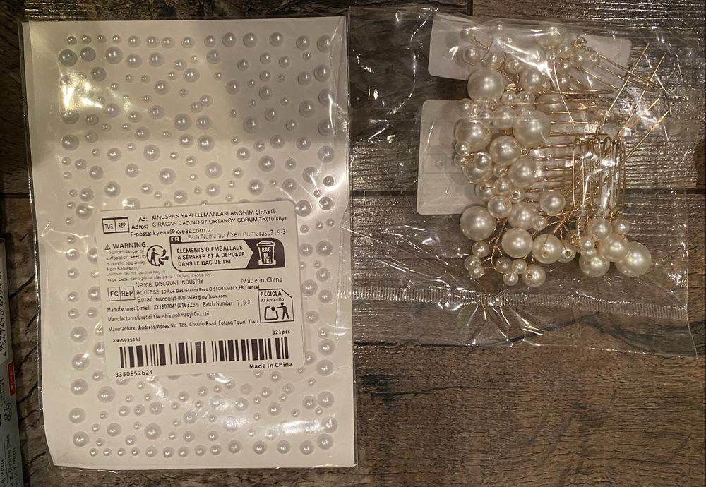 Zestaw gadżetów ślubnych