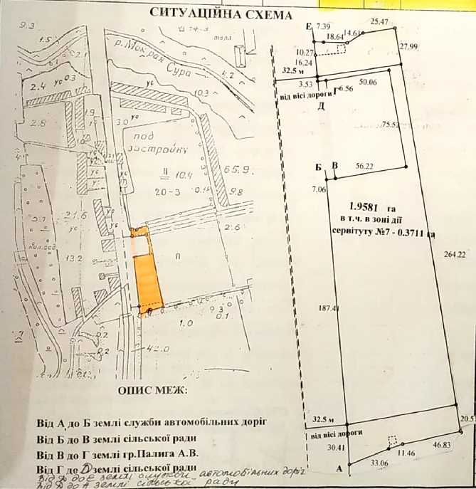 Участок на фасаде 1,96 Га трассы Днепр-Запорожье, с. Братское