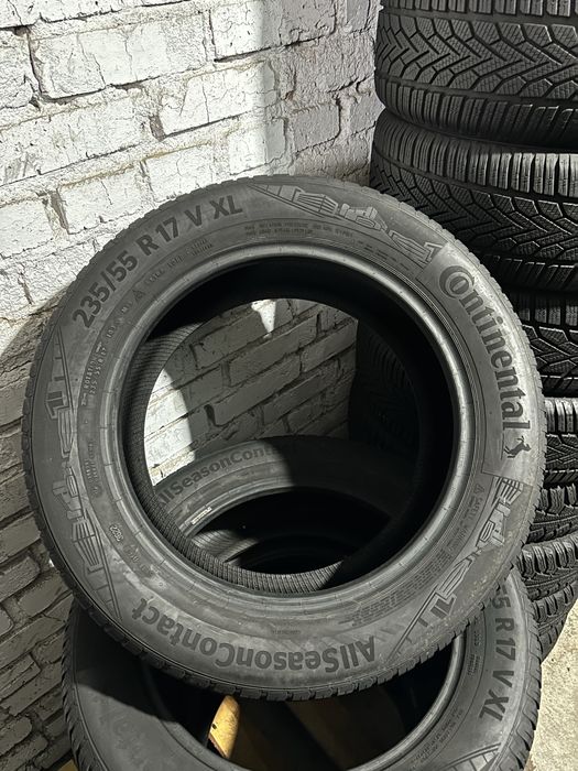 235/55 R17 Continental AllSeasonContact /4шт./всесезон/