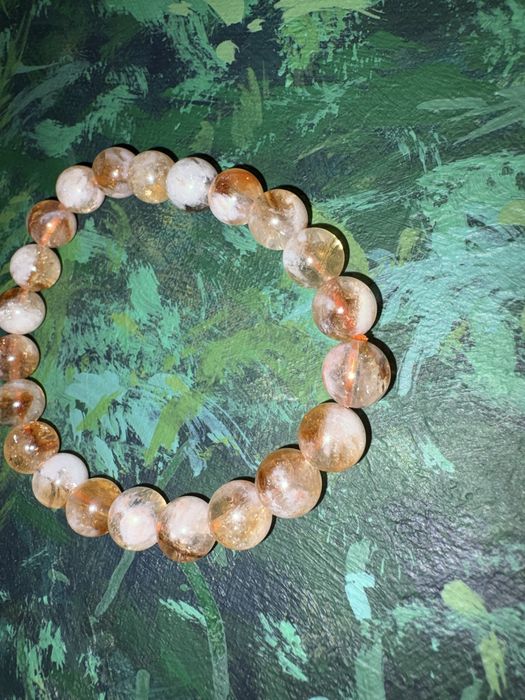 Браслет, цитрин, на щастя та багатство.