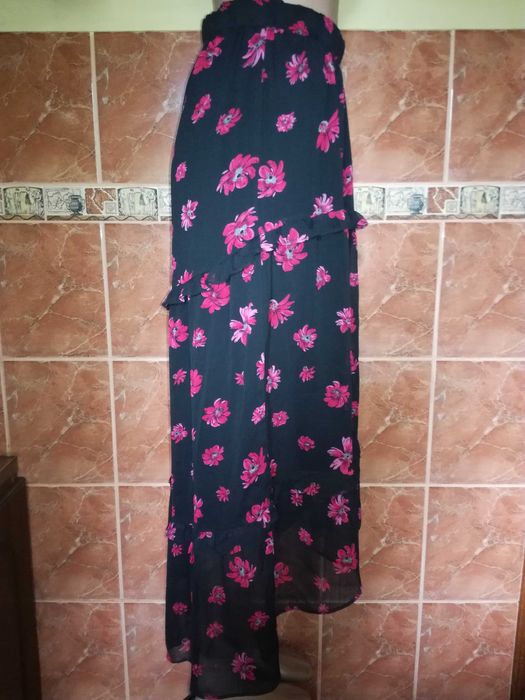 Макси юбка асимметрия