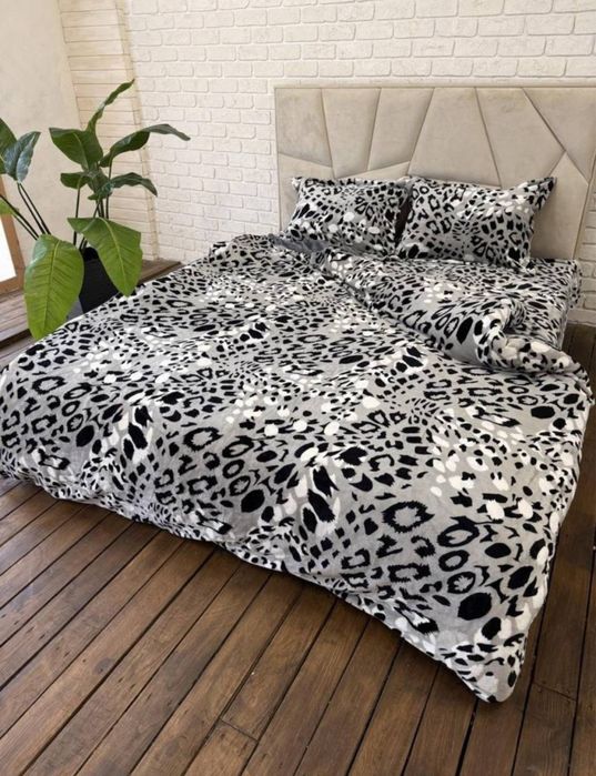 Топ продажів! Постельное белье велюрова плюшева постільна білизна