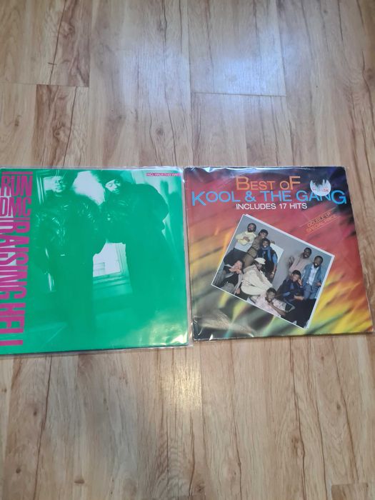 Rap zestaw 3 LP Run Dmc Kool G & the gang mega klasyka