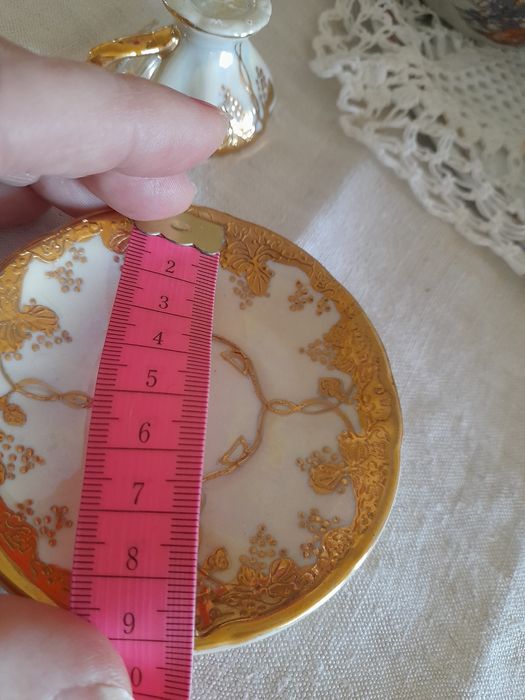 Mini chavena dourada