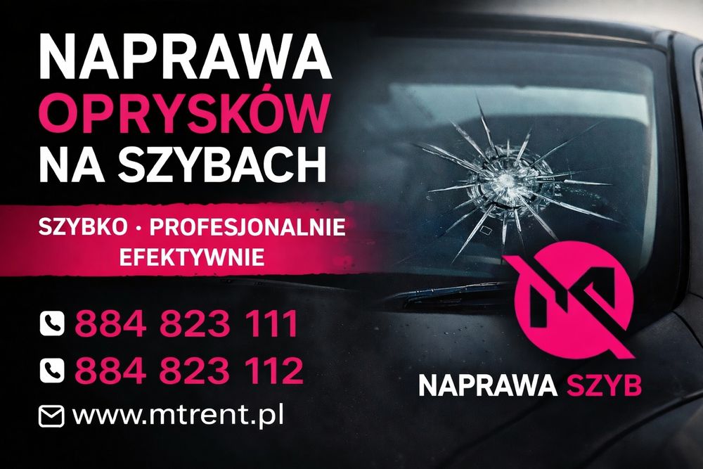 Naprawa odprysków - dojazd do Klienta