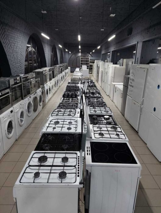 Газовая/газова плита Amica 56 MSW із Європи. Доставка, Занос, Гарантія